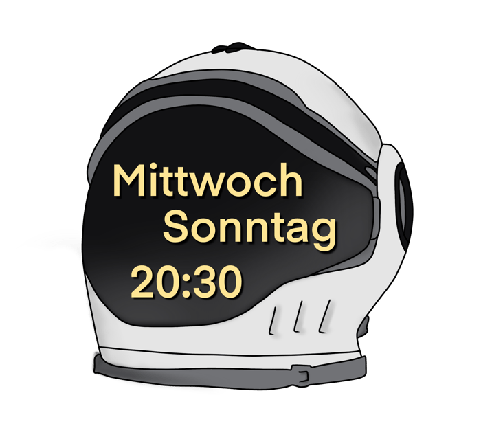 Weekly schedule helmet